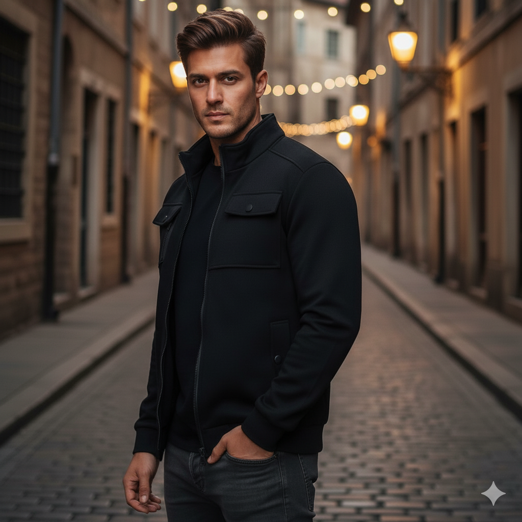 Stylish Pocket Winter Jacket and Upper for Men Fine Stitched - Premium Quality and Fashionable Outerwear