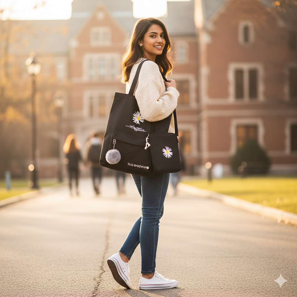 4pcs school backpack for male female boys girls Children School Bags For Girls Boys Canvas SchoolBag Fashion Kids Backpack Teenager Rucksack Cute backpack child pure top quality fabric best material