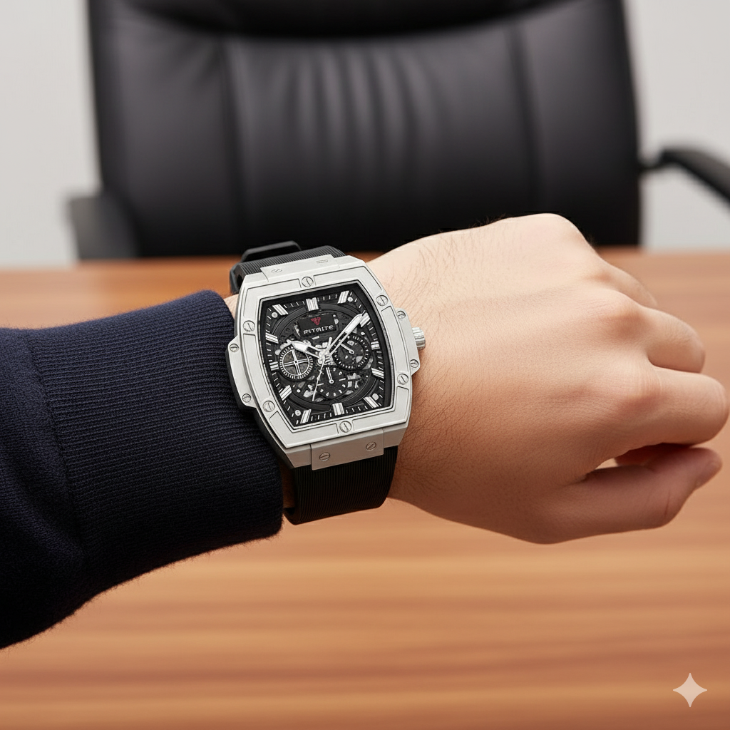 Luxury Business Watch for Man Sports Watches for Boys & Men New Fashion Sports Rubber Strap Wristwatches