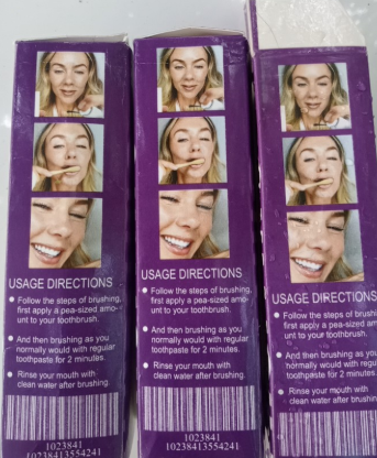 HISMILE V34 Purple Teeth Whitening Toothpaste Kit β Deep Stain Removal, Gingiva Protection & Color Correction