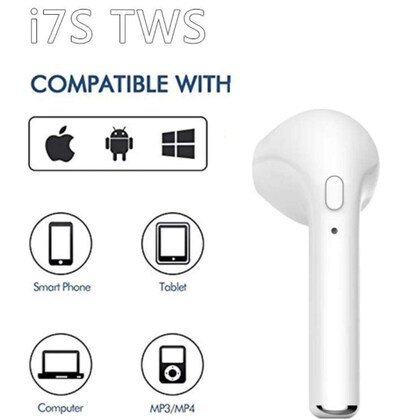 AirPods Pro 6 Hi-Fi Wireless Airbuds 5.0 Bluetooth Earphone Slim small size with Charging Case White