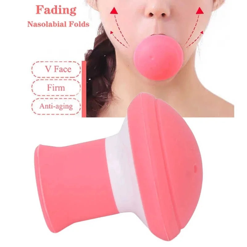 Jawline Exerciser V Face Facial Lifter Double Chin Remover Skin Care Firming Expression Exerciser Remove Masseter Muscle Line