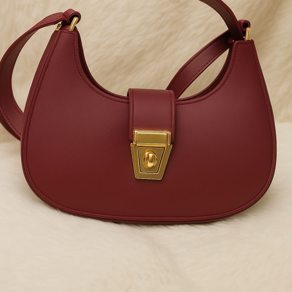 Trendy Hobo Shoulder Bag for Women – Soft Faux Leather, Spacious & Stylish