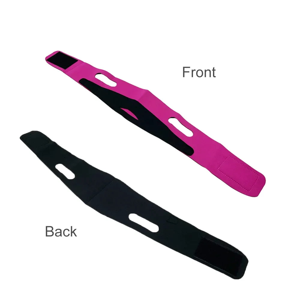 V-Line Face Slimming Bandage: Elastic Double Chin Remover & Face Lift Up Belt for Women