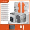 Quality Infrared Warm Waist Massager Belt – Multifunctional Hot Compress & Lumbar Relaxation