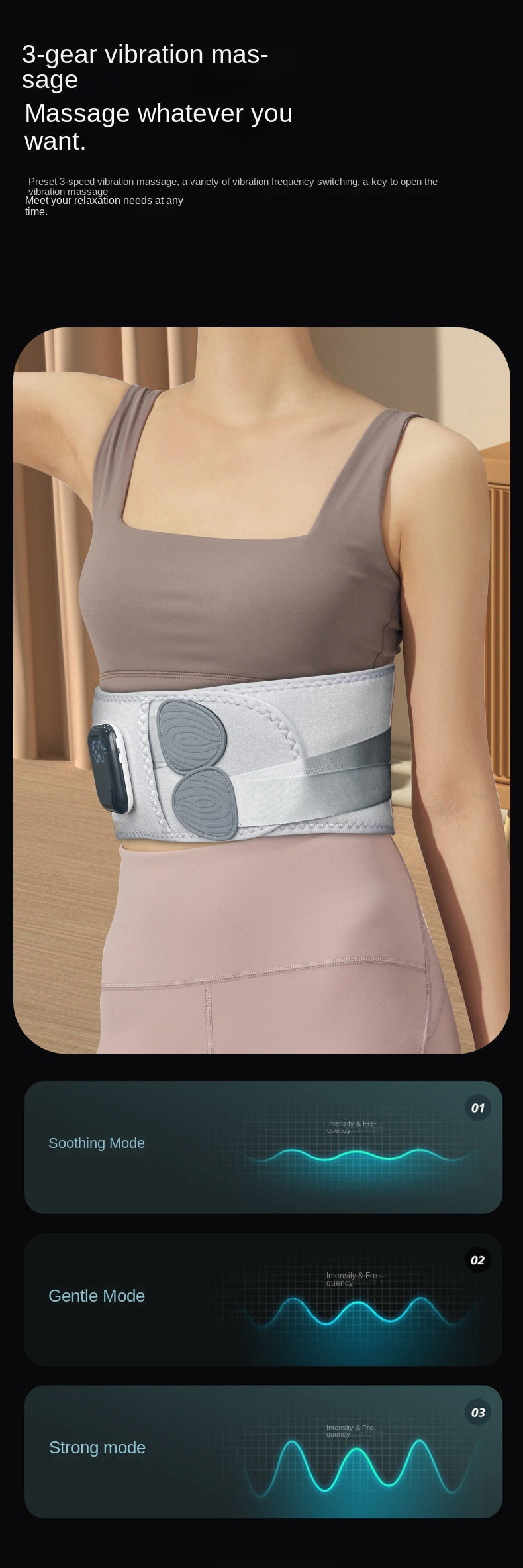 Quality Infrared Warm Waist Massager Belt – Multifunctional Hot Compress & Lumbar Relaxation