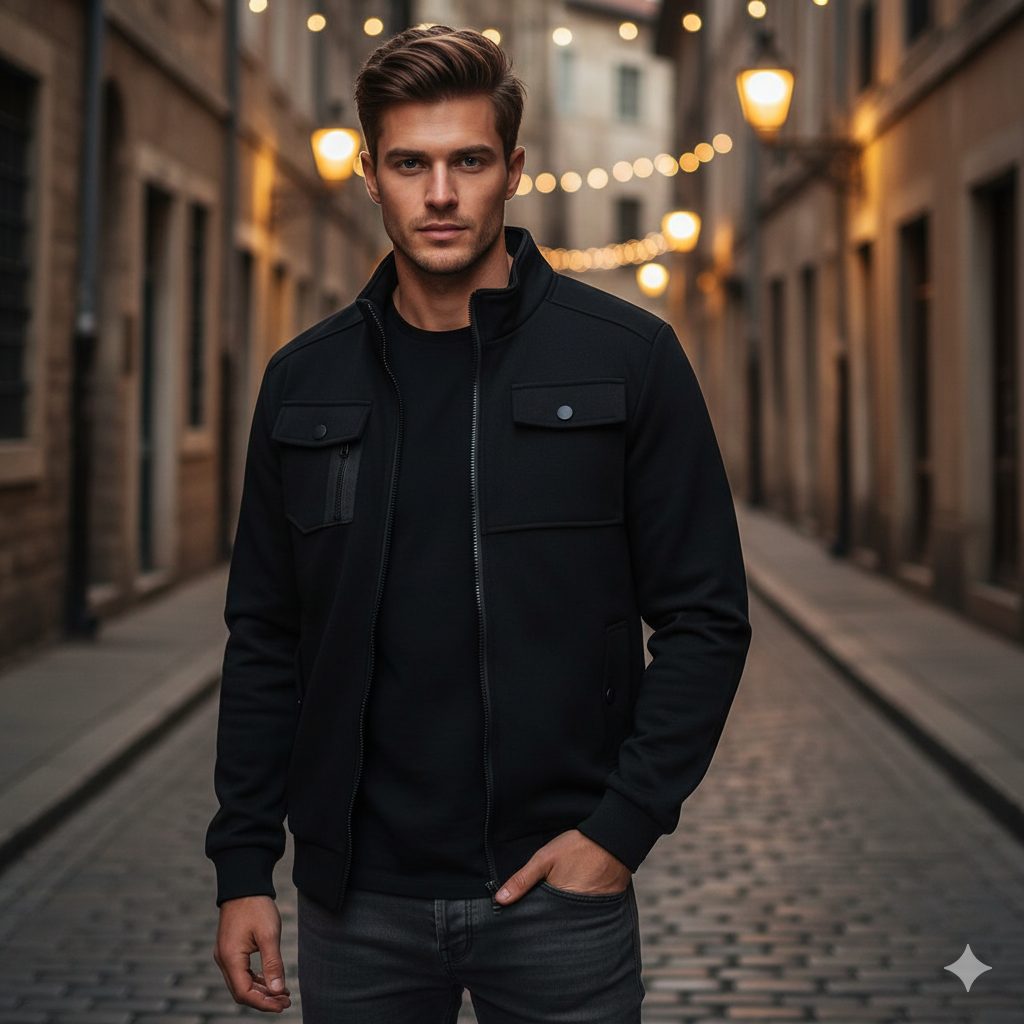 Stylish Pocket Winter Jacket and Upper for Men Fine Stitched - Premium Quality and Fashionable Outerwear