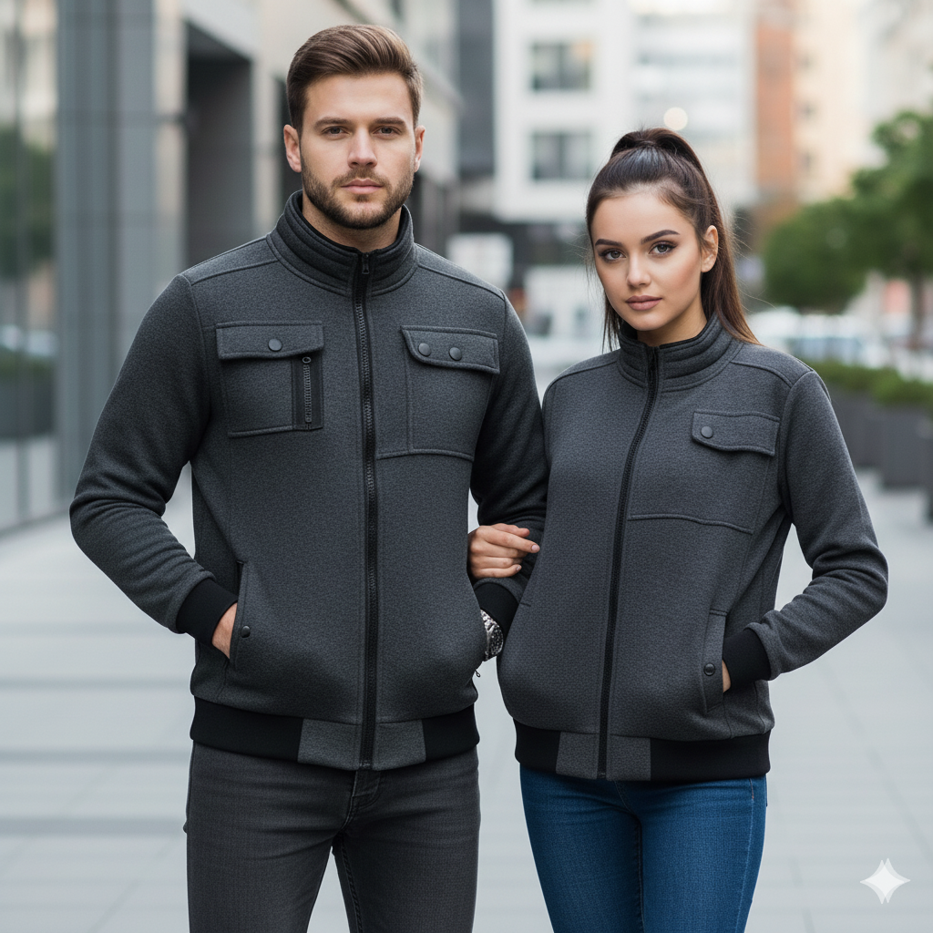 Stylish Pocket Winter Jacket and Upper for Men Fine Stitched - Premium Quality and Fashionable Outerwear